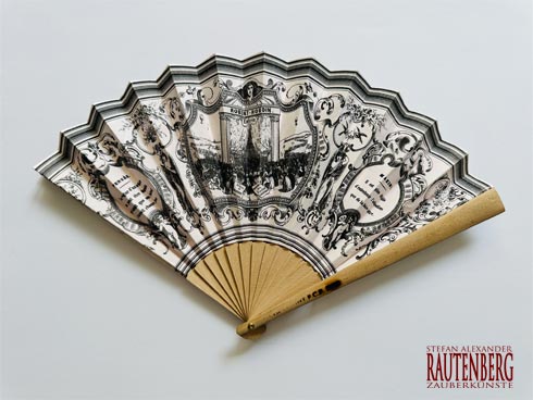 Der Fächer der Soirées Fantastiques (Faksimile), Sammlung Stefan Rautenberg Der Fächer der Soirées Fantastiques (Faksimile), Sammlung Stefan Rautenberg