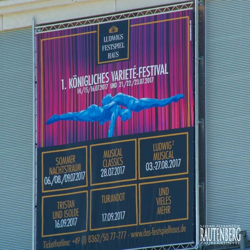 Rautenberg beim Königlichen Varieté-Festival in Füssen